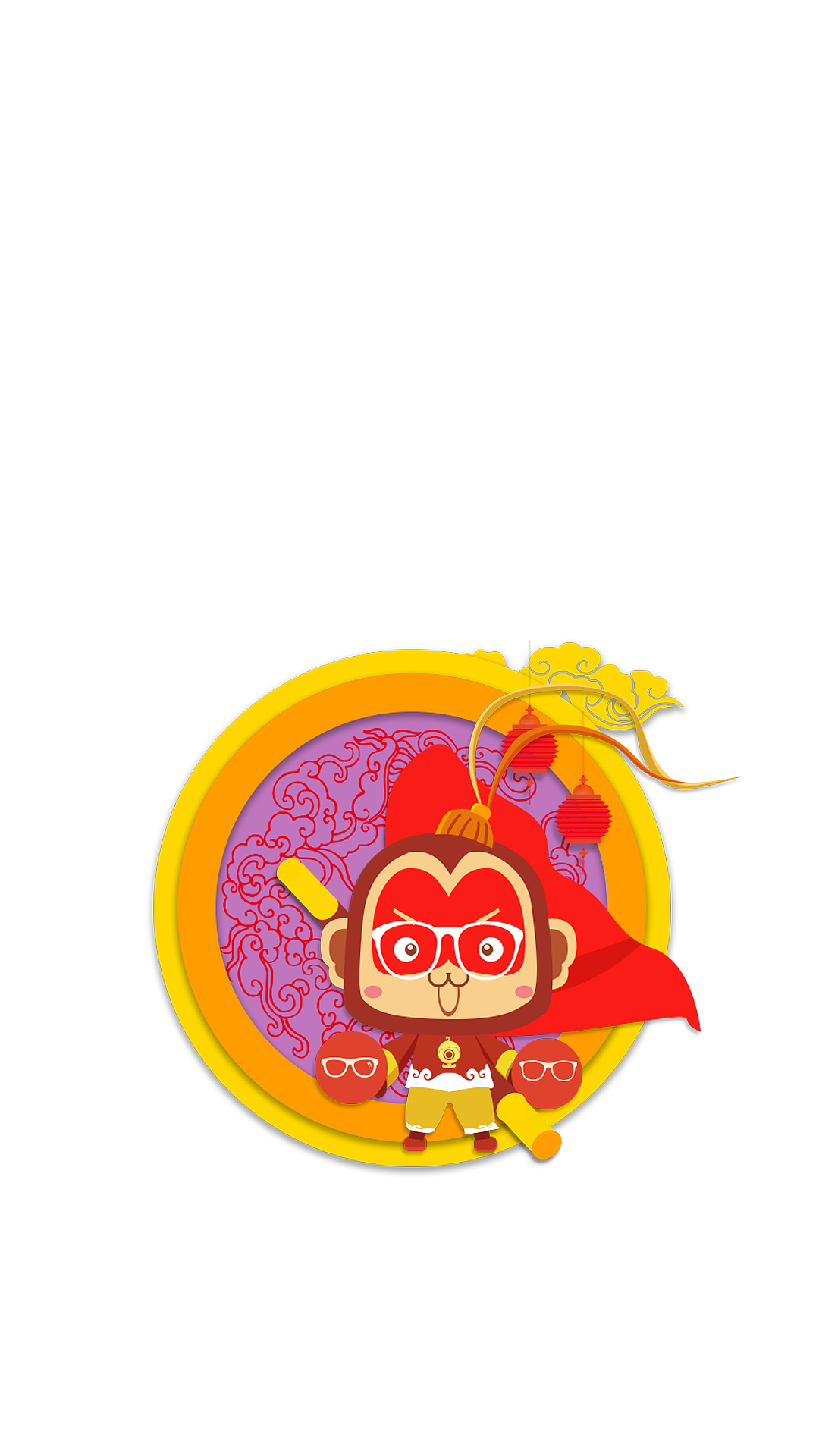 小镜秀秀猴年启动页（图ZNDE1MDY0NzI=） - APP界面 - 站酷设计师温度设计师原创素材 - 站酷ZCOOL