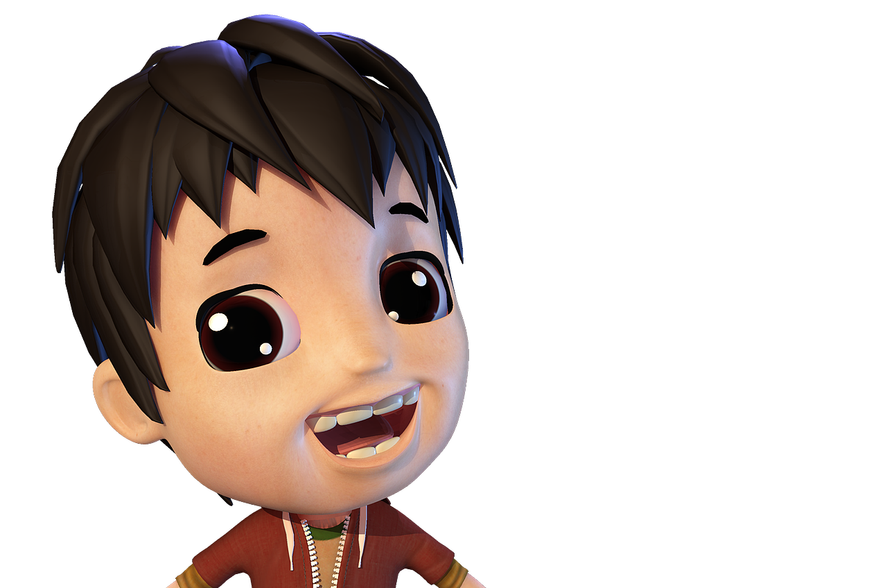 卡通人物三维建模片头影视动画毕业设计卡通形象设计