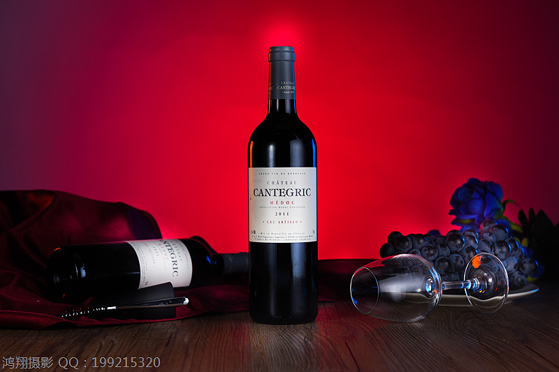 红酒摄影-暗调风格