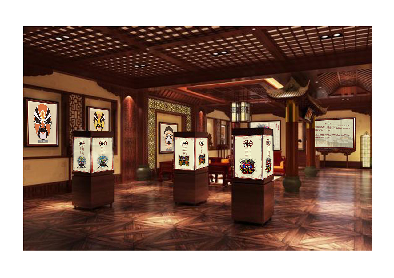 京剧展示设计