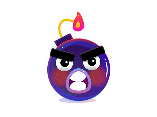 制作一个萌萌哒的地雷小动画