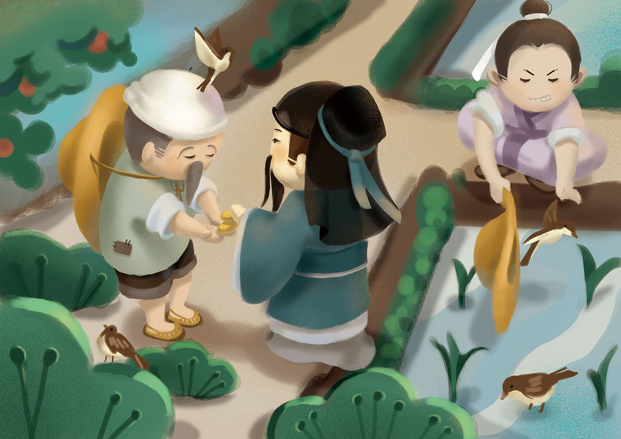 舜帝ip形象以及插画