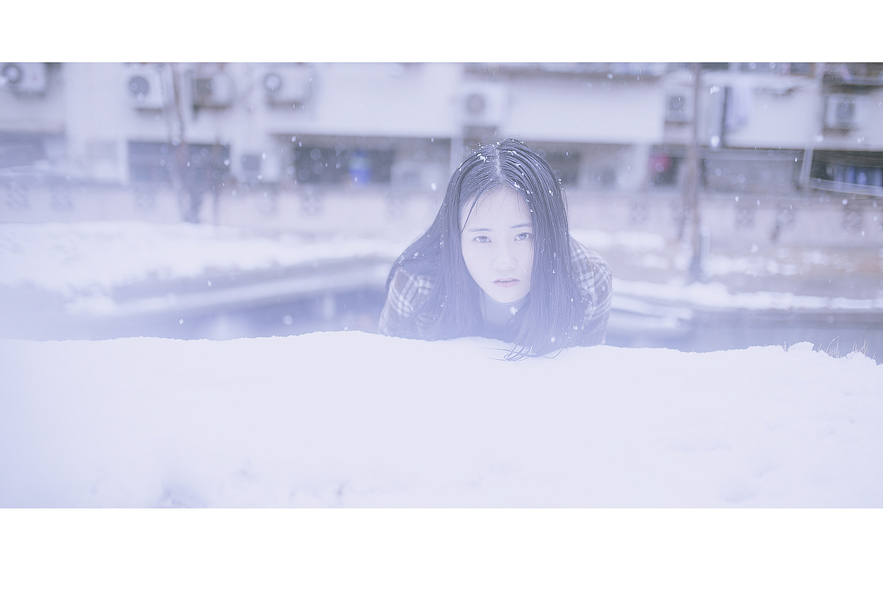 《长岛的雪》（图ZMTA0Njg4NzI4） - 人像摄影 - 站酷设计师花犯辛未原创素材 - 站酷ZCOOL
