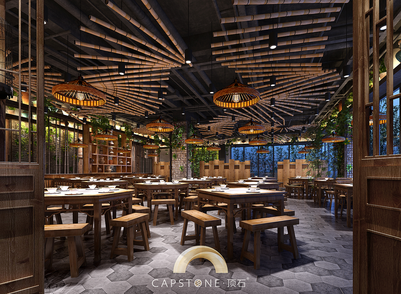 顶石 | 餐饮系列空间表现