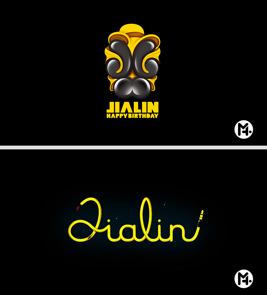 Mu鑫（2012-14） 字体设计整合