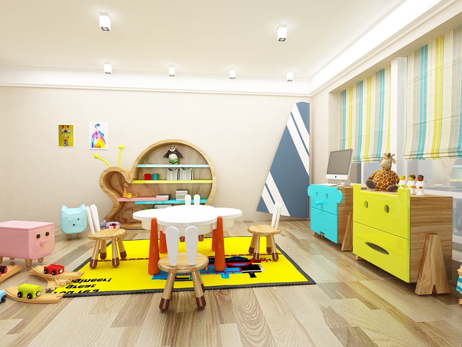 【现代儿童玩具柜3d模型】建E网_现代儿童玩具柜3d模型下载[ID:105402867]_打造3d现代儿童玩具柜模型免费下载平台