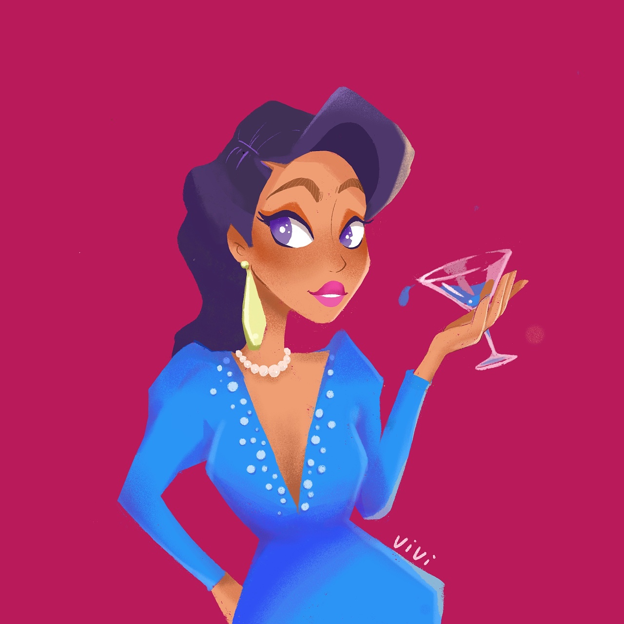 【致命女人 】插画习作