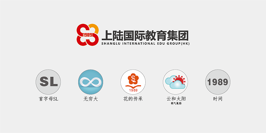 标志-香港上陆国际教育设计二次提案