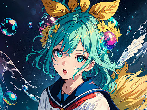 AI绘画 斑斓宇宙