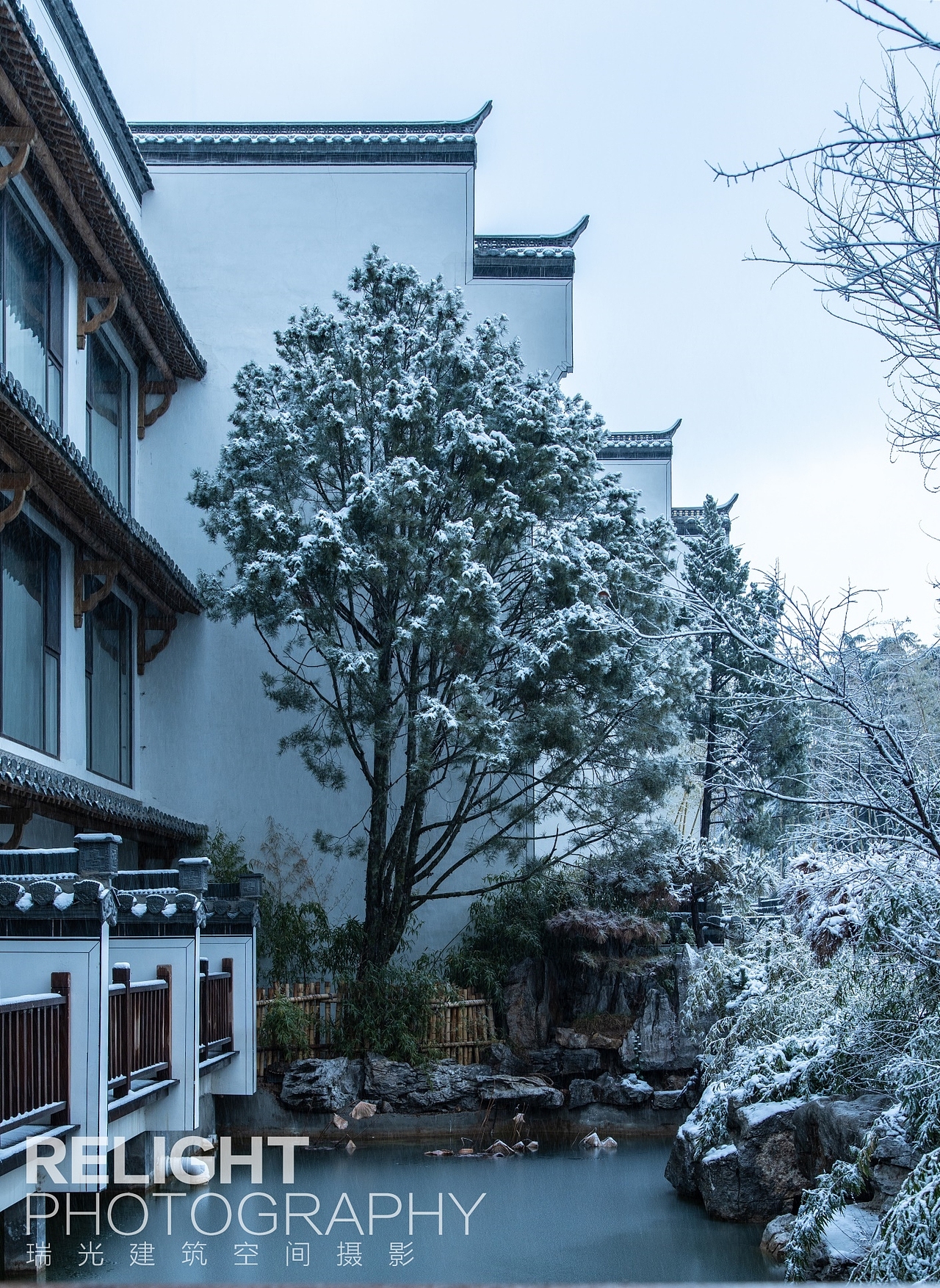 舜庐丨听雪--------山东济南瑞光建筑空间摄影