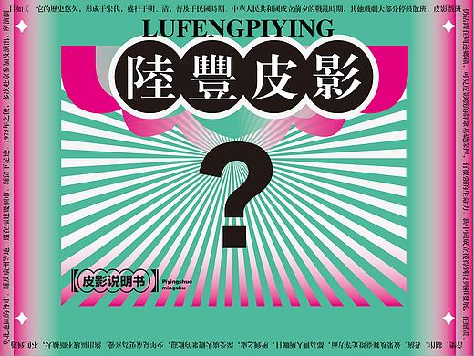 《皮影说明书》书籍设计