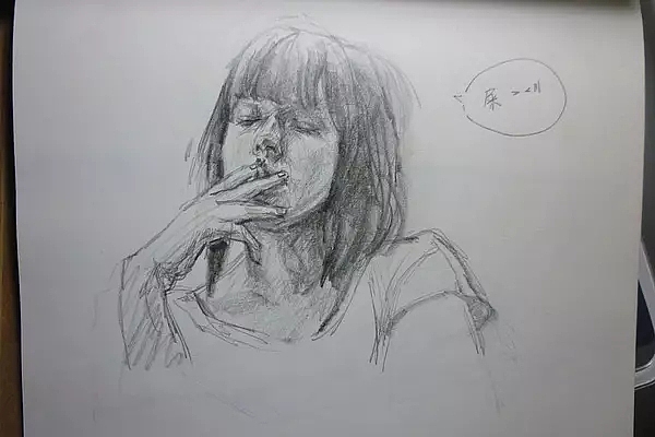 个人日常速写作品