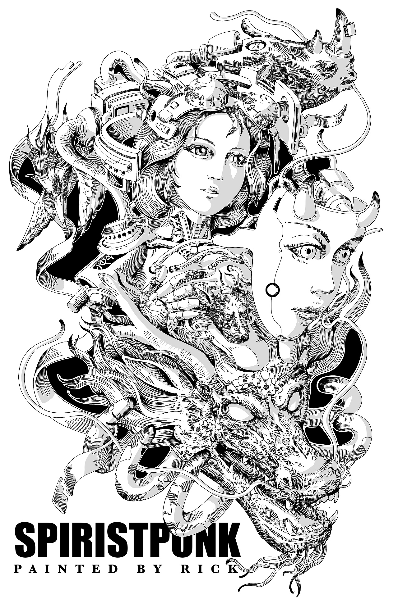 《未来幻想》（图ZMjA0MTY2MTcy） - 创作习作 - 站酷设计师RICK迁原创素材 - 站酷ZCOOL