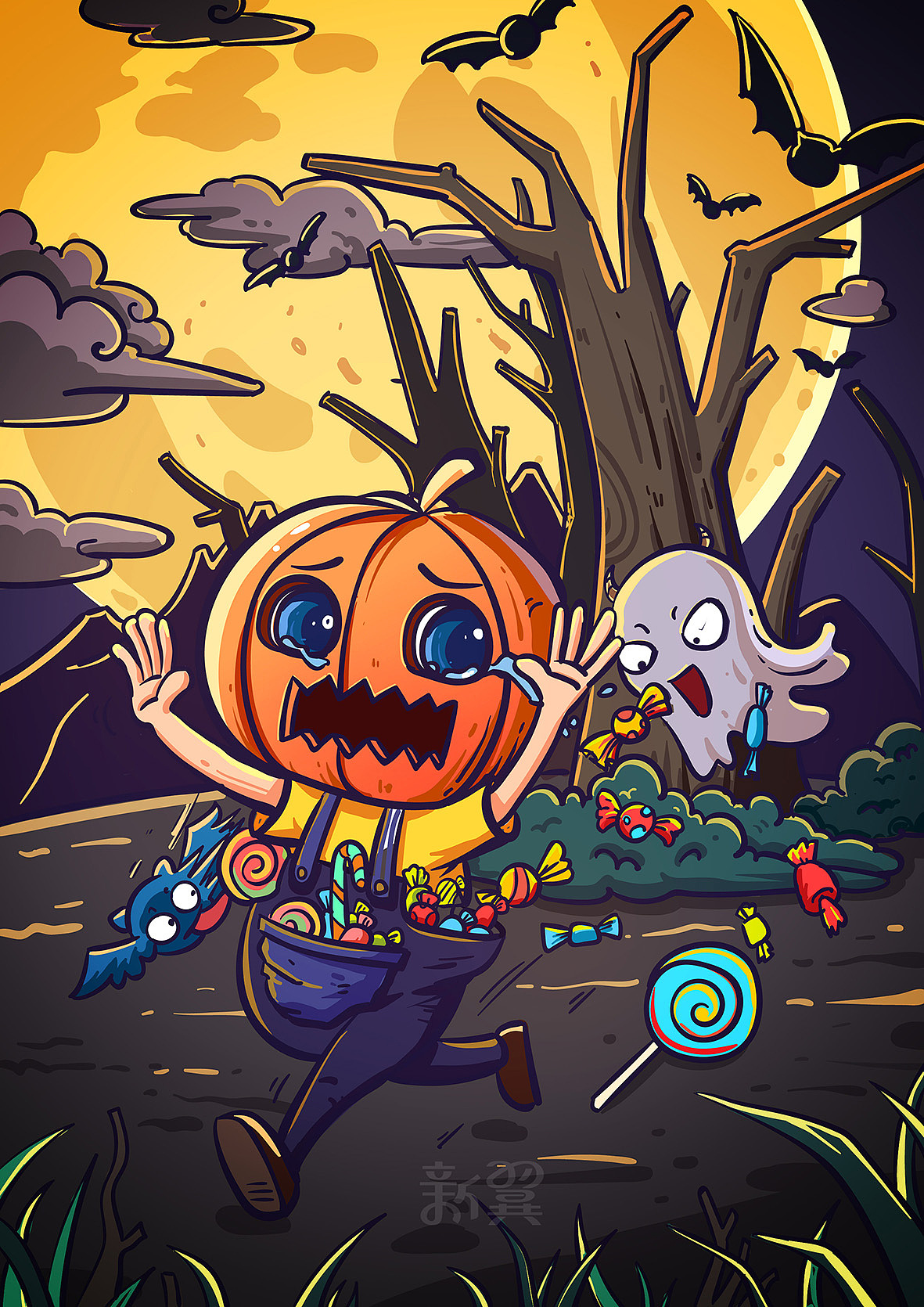 万圣节来啦,准备糖果了吗?