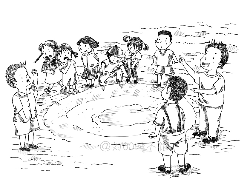 儿童文学书籍的黑白内插（图ZMTQ5NTI2MTQ0） - 儿童插画 - 站酷设计师刘00睡不饱原创素材 - 站酷ZCOOL