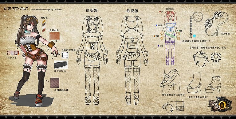 一些练习与设定（图ZODk2MjEwODA=） - 概念设定 - 站酷设计师thunders原创素材 - 站酷ZCOOL