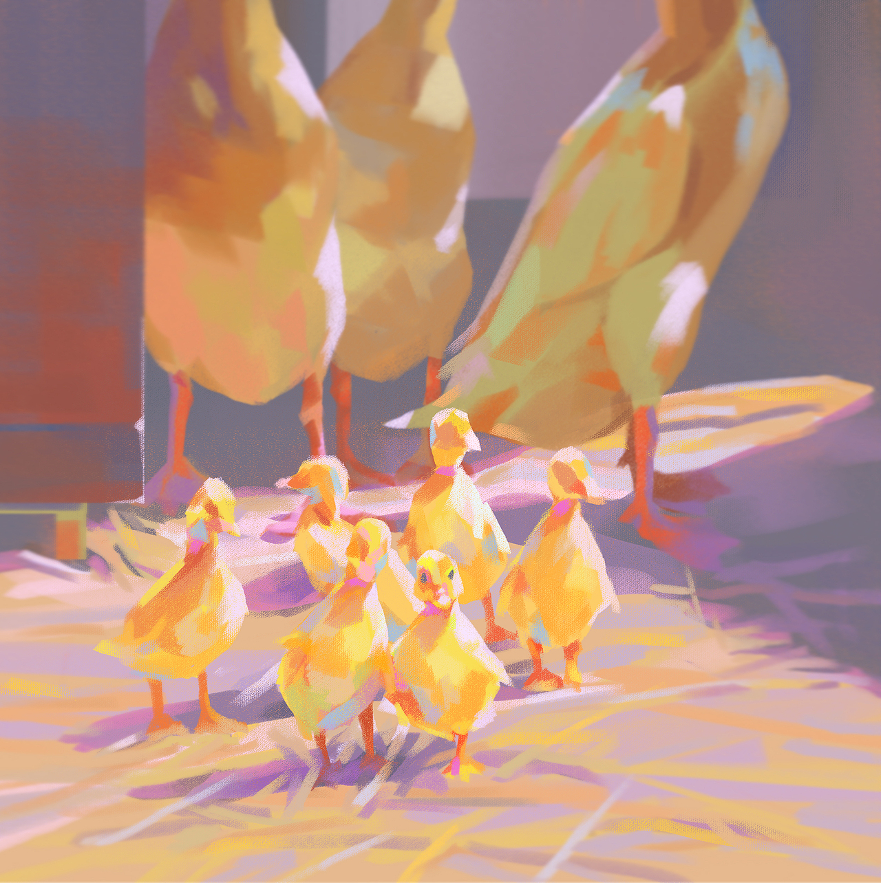 色彩挑战60天合集（图ZMjc3MTUyMDY4） - 创作习作 - 站酷设计师幸粟一原创素材 - 站酷ZCOOL