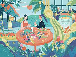 #my CLARINS寻找天然好食肌#