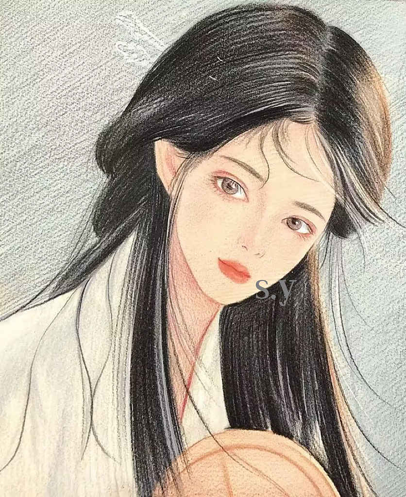 《冰·晴水》（图ZMzE4Mjk3NDEy） - 绘画 - 站酷设计师紙色生花_原创素材 - 站酷ZCOOL
