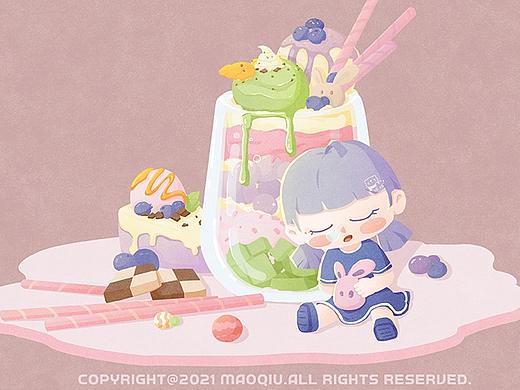 下午茶（个人主页-ZNTI3ODU5MDg=） - 创作习作 - 站酷设计师喝拿铁的毛球原创素材 - 站酷ZCOOL