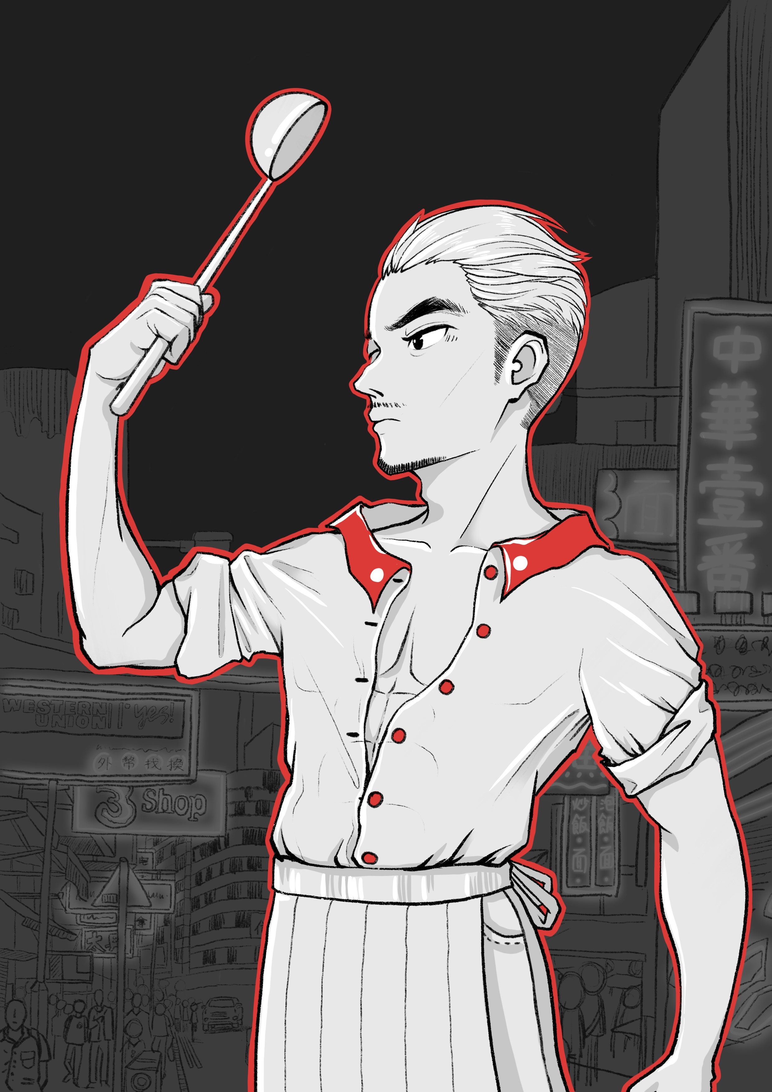 《轩辕炊烟》剧本杀人物设定|插画|概念设定|木子可可茶 - 原创作品