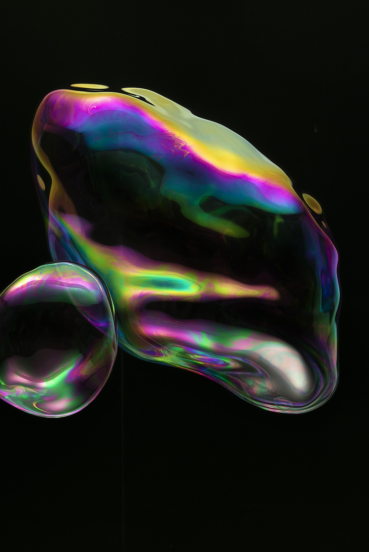 让人心情愉悦的抽象泡沫拍摄|摄影|时尚/艺术摄影|金光高照_原创作品