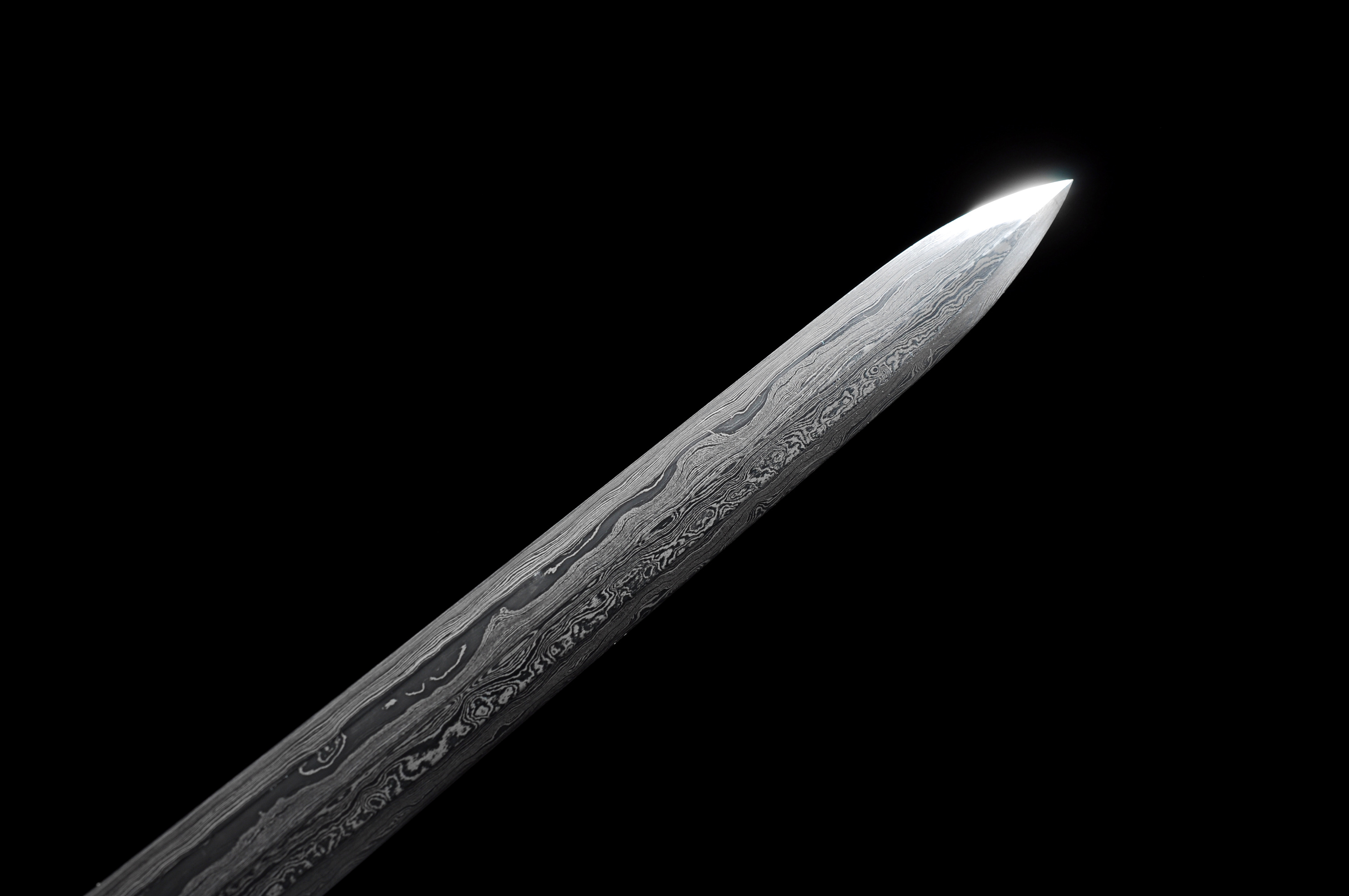 龙泉铸剑师曾保东作品凤凰战剑