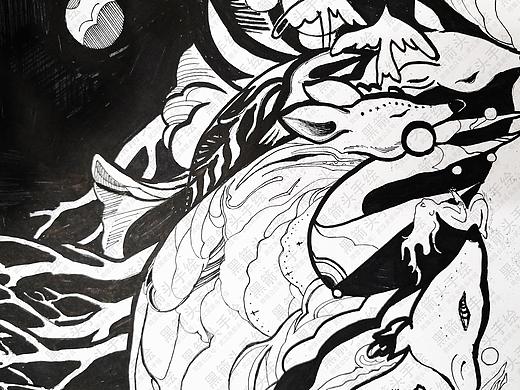 武汉黑箭头手绘·视觉传达设计考研优秀手绘作品分享