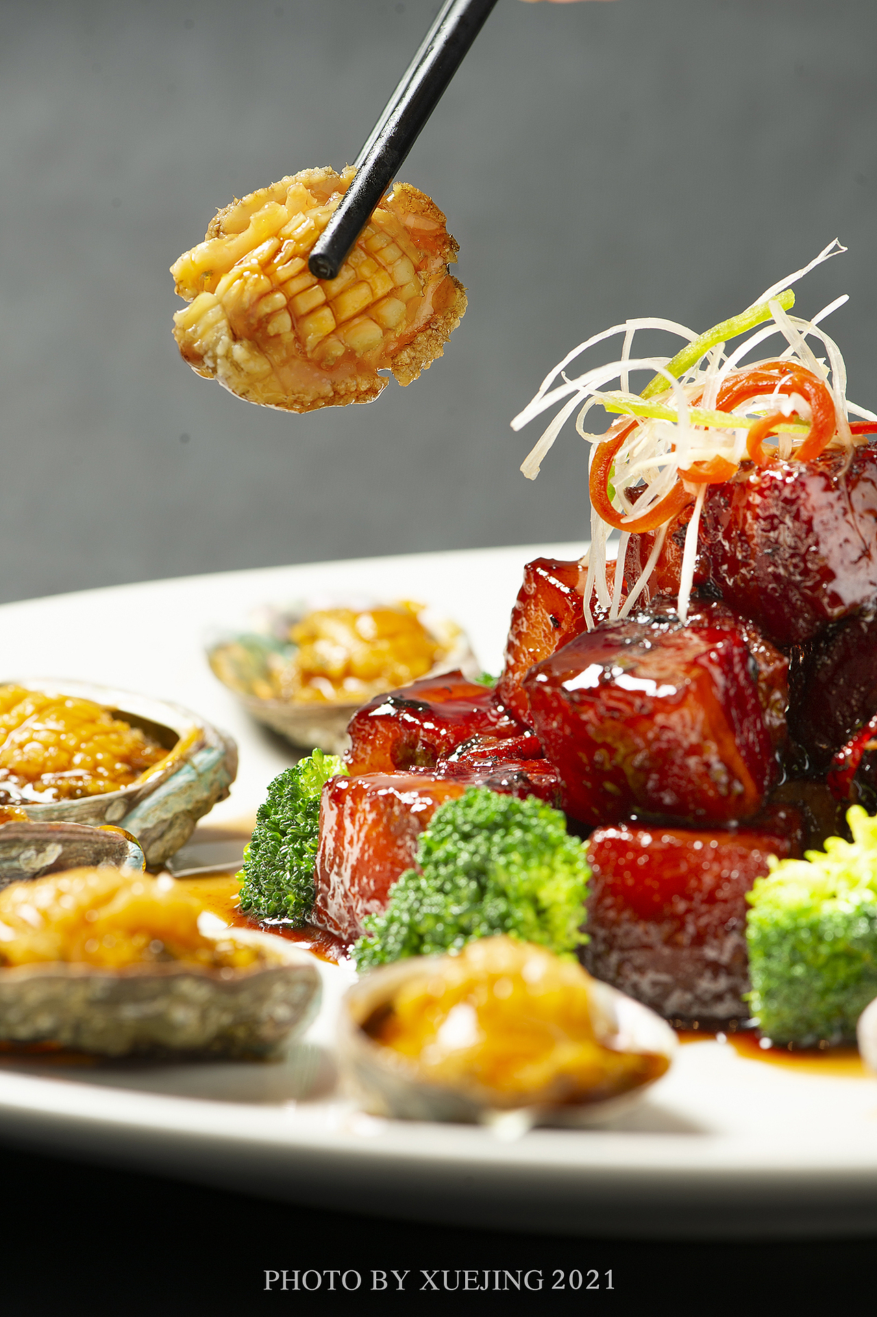 豫川名家中餐菜谱拍摄