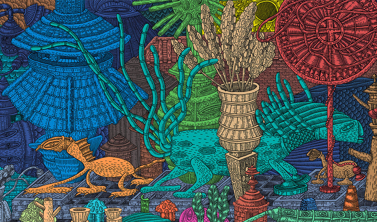 《山海经》·长卷·花缚