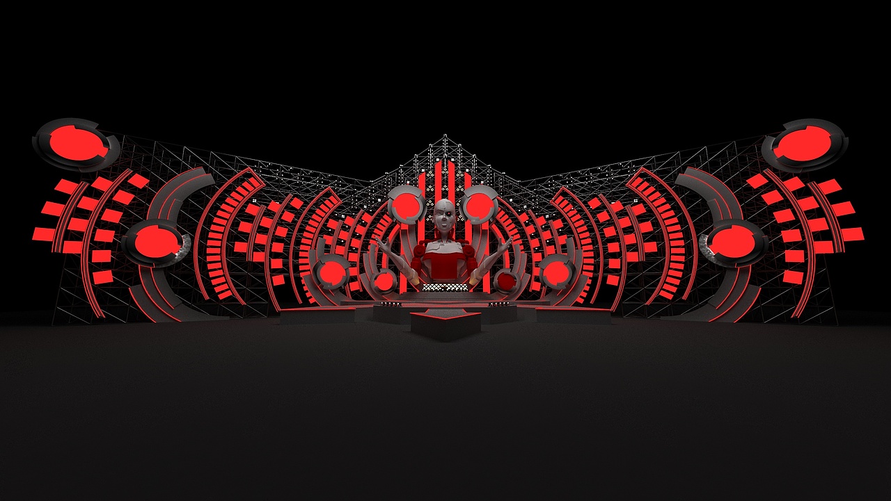 电音节舞台设计