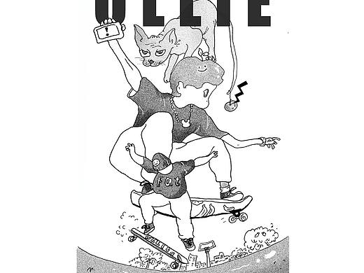 28天打卡速写 : OLLIE