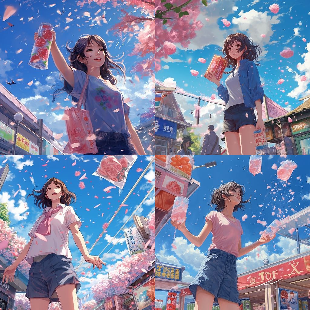 AI画 ︳新海诚风格