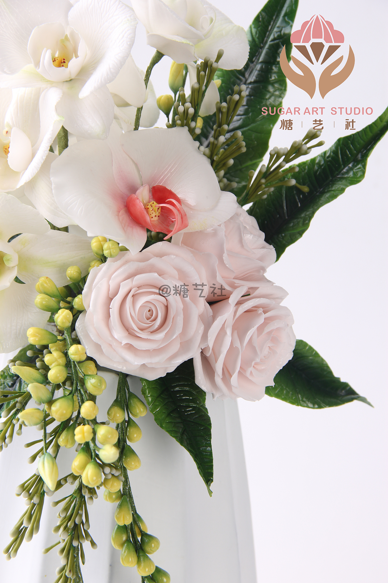 翻糖工艺大师顾碧清老师翻糖花作品（图ZMTQxNTU2MDY4） - 工艺品设计 - 站酷设计师糖艺社原创素材 - 站酷ZCOOL