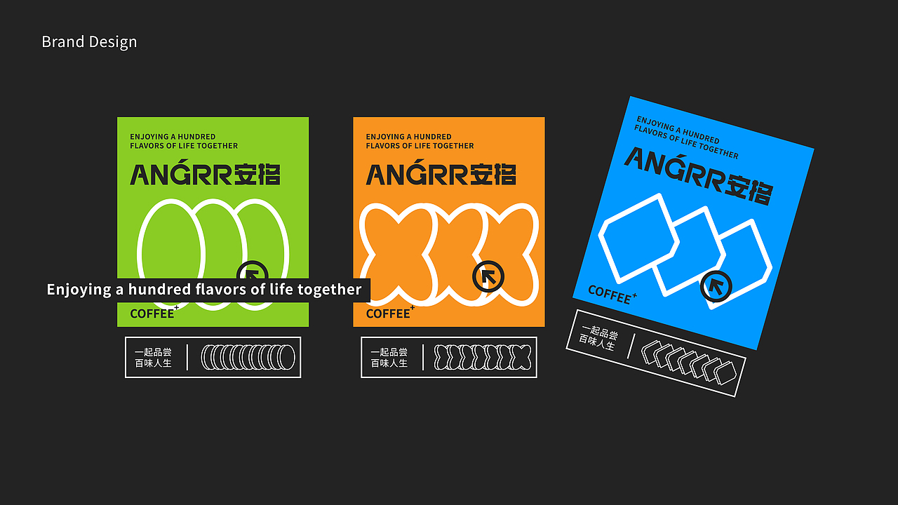 安格咖啡品牌全案×熱氣 | 每日一杯,品尝百味人生