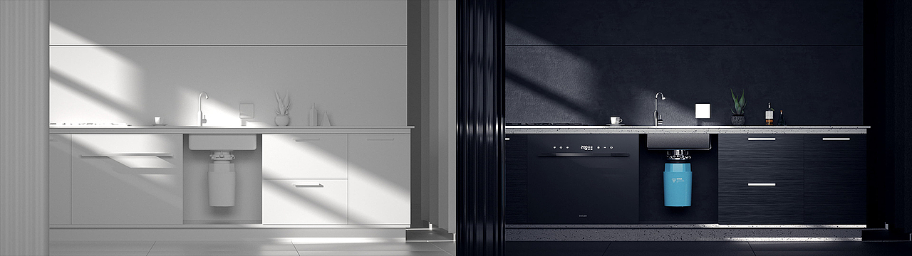 【JF设计】科勒KOHLER厨余处理器短视频（图ZMjY3NTc1MTg0） - 产品 - 站酷设计师王敬夫JF原创素材 - 站酷ZCOOL