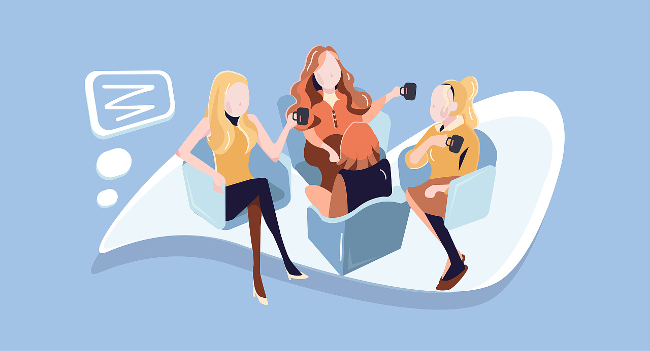 原创插画|职场女性向插画系列