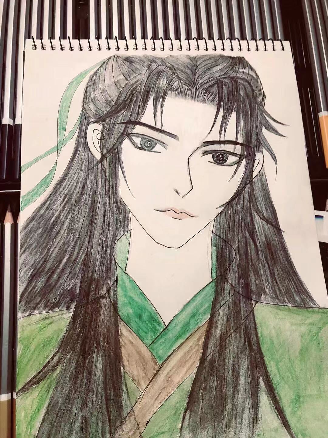 人渣反派自救系统---沈清秋|动漫|单幅漫画|__max___原创作品-站酷