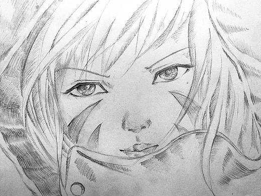 看完鬼刀后自己嘢來一副吧~（個人主頁-ZNTQyOTAzNDg=） - 單幅漫畫 - 站酷設(shè)計師huajie1103原創(chuàng)素材 - 站酷ZCOOL