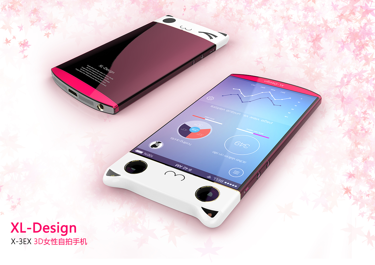 女性自拍手机(图ZMzMwOTY1OTY=) - 电子产品 - 站酷设计师lovelyhoho原创素材 - 站酷ZCOOL