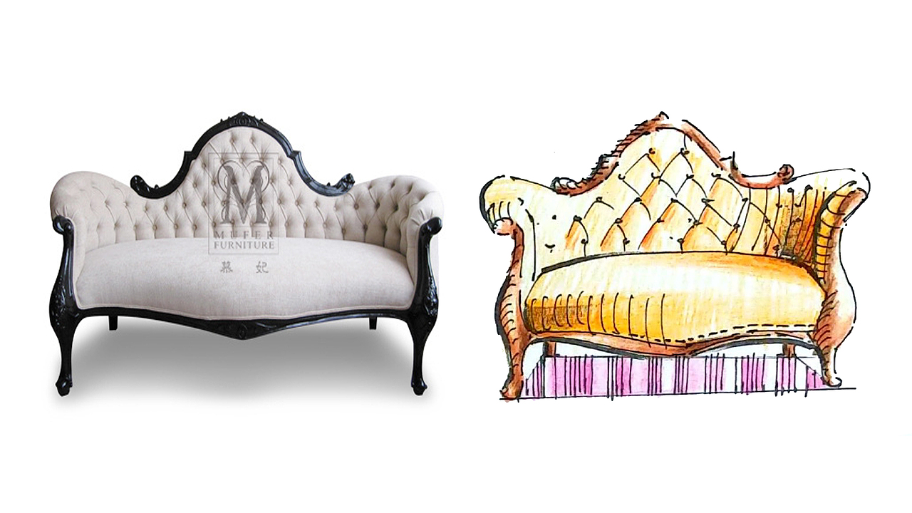 手绘家具快速表现(内附实景图参照)