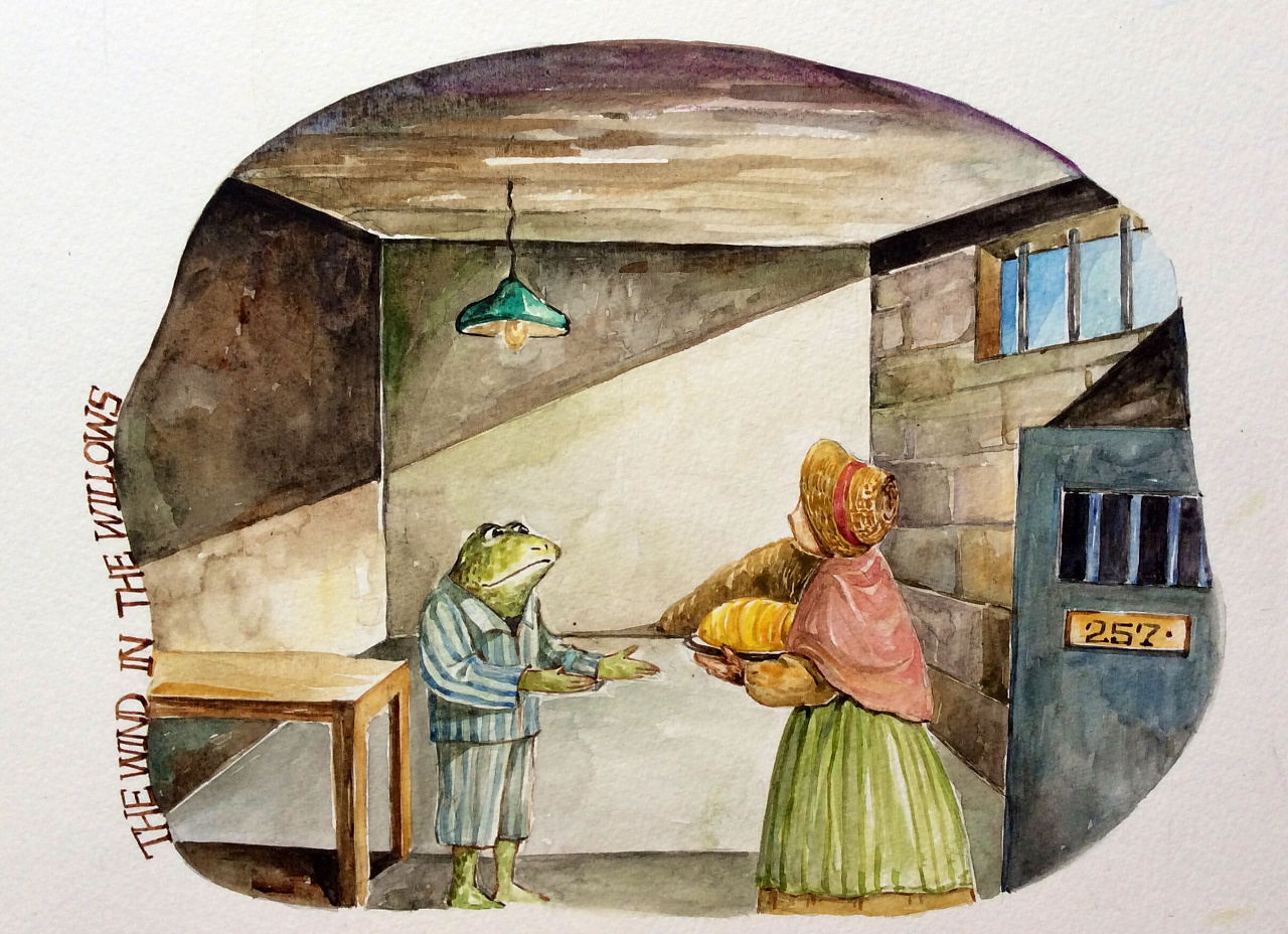 《柳林风声》手绘稿