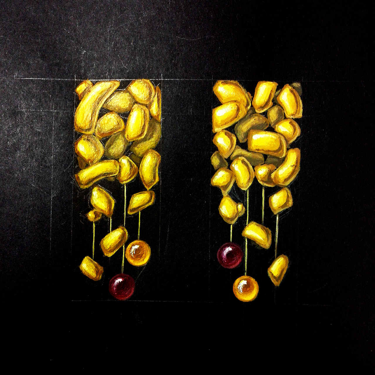 #青春答卷2016#舌尖上的糕点系列首饰设计（毕业设计）（图ZNDkyNjE4ODg=） - 首饰设计 - 站酷设计师Cupcake奔原创素材 - 站酷ZCOOL