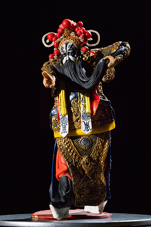 肖占行面塑作品