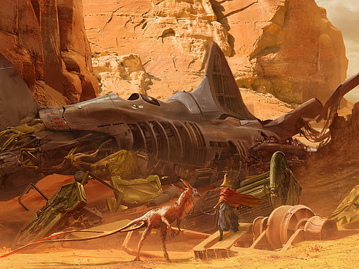 被掩埋的逃生艙（個人主頁-ZNTA0ODMzMDQ=） - 游戲原畫 - 站酷設(shè)計師東仔魚丸原創(chuàng)素材 - 站酷ZCOOL