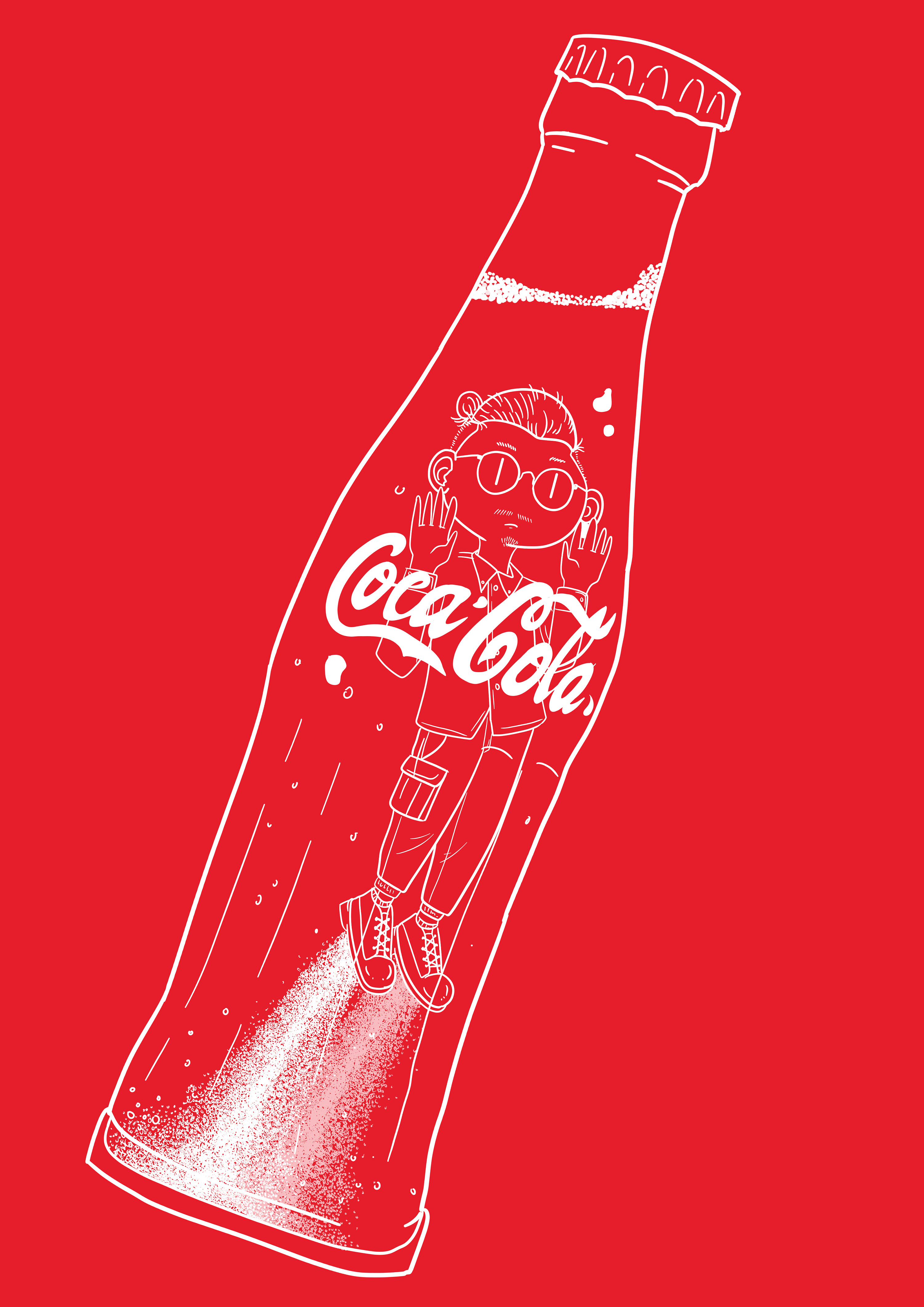 我和可口可乐联名了