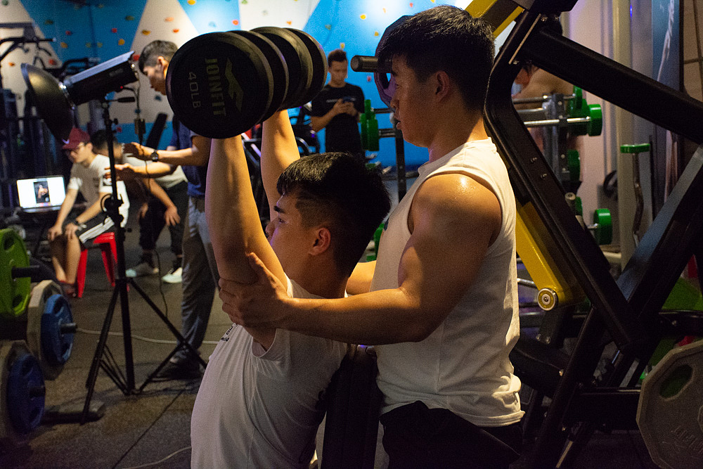 圈点摄影滚石健身宣传片