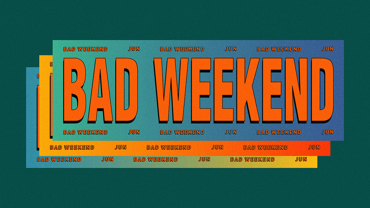 垃圾周末 / BAD WEEKEND（图ZMTk4ODExMDE2） - 其他平面 - 站酷设计师Jun_陈俊贤原创素材 - 站酷ZCOOL