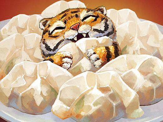 冬至吃饺子