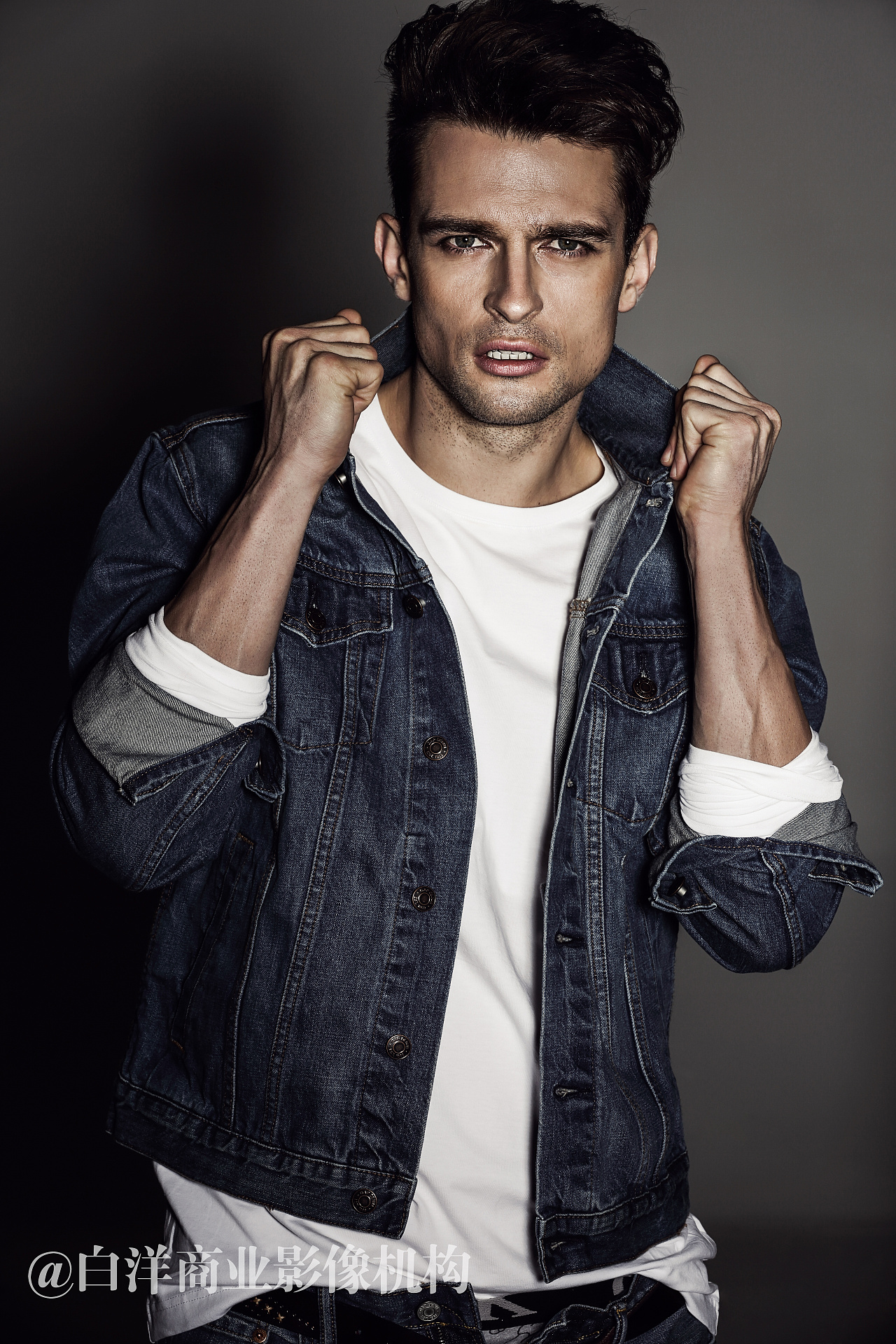 国外男模创作--质感与个性并存